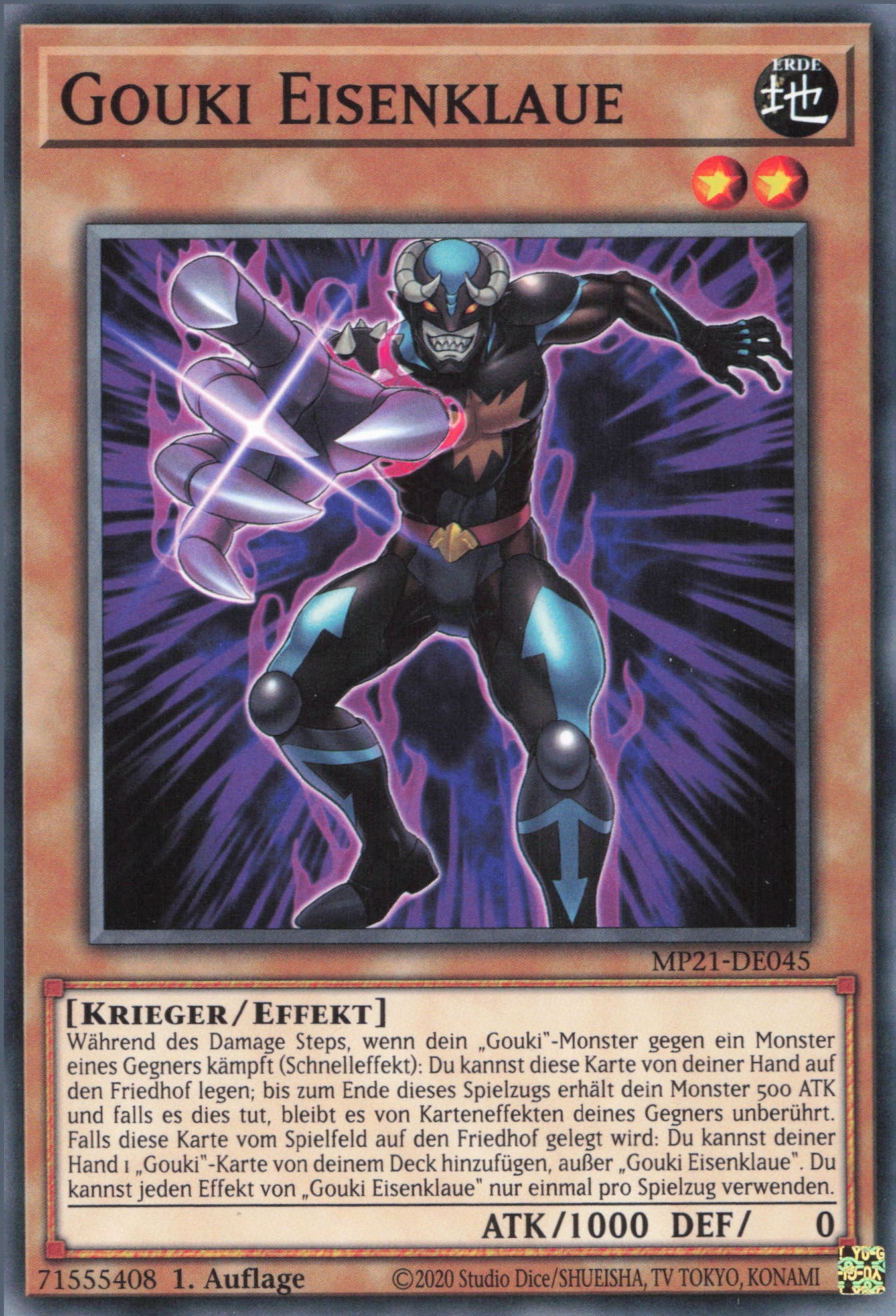 Yu-Gi-Oh! Gouki Eisenklaue
