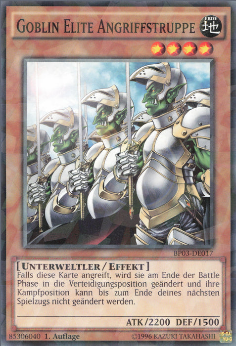 Goblin Elite Angriffstruppe (V.2) BP03-DE017 Shatterfoil
