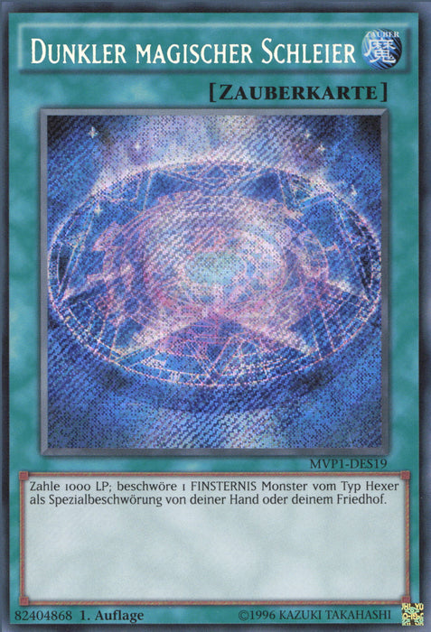 Dunkler magischer Schleier (V.3) MVP1-DES19 Secret Rare