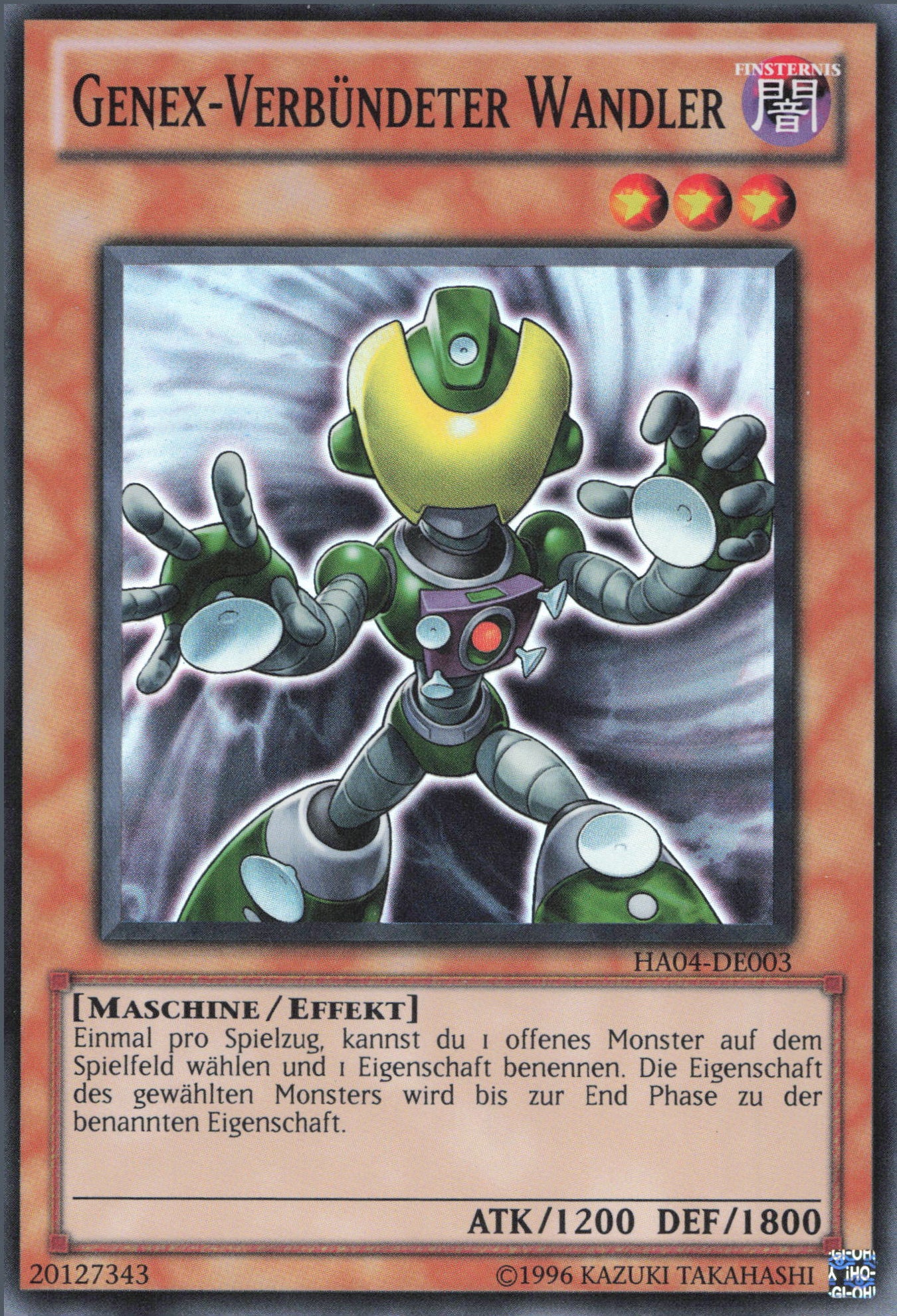 Yu-Gi-Oh! Genex-Verbündeter Wandler