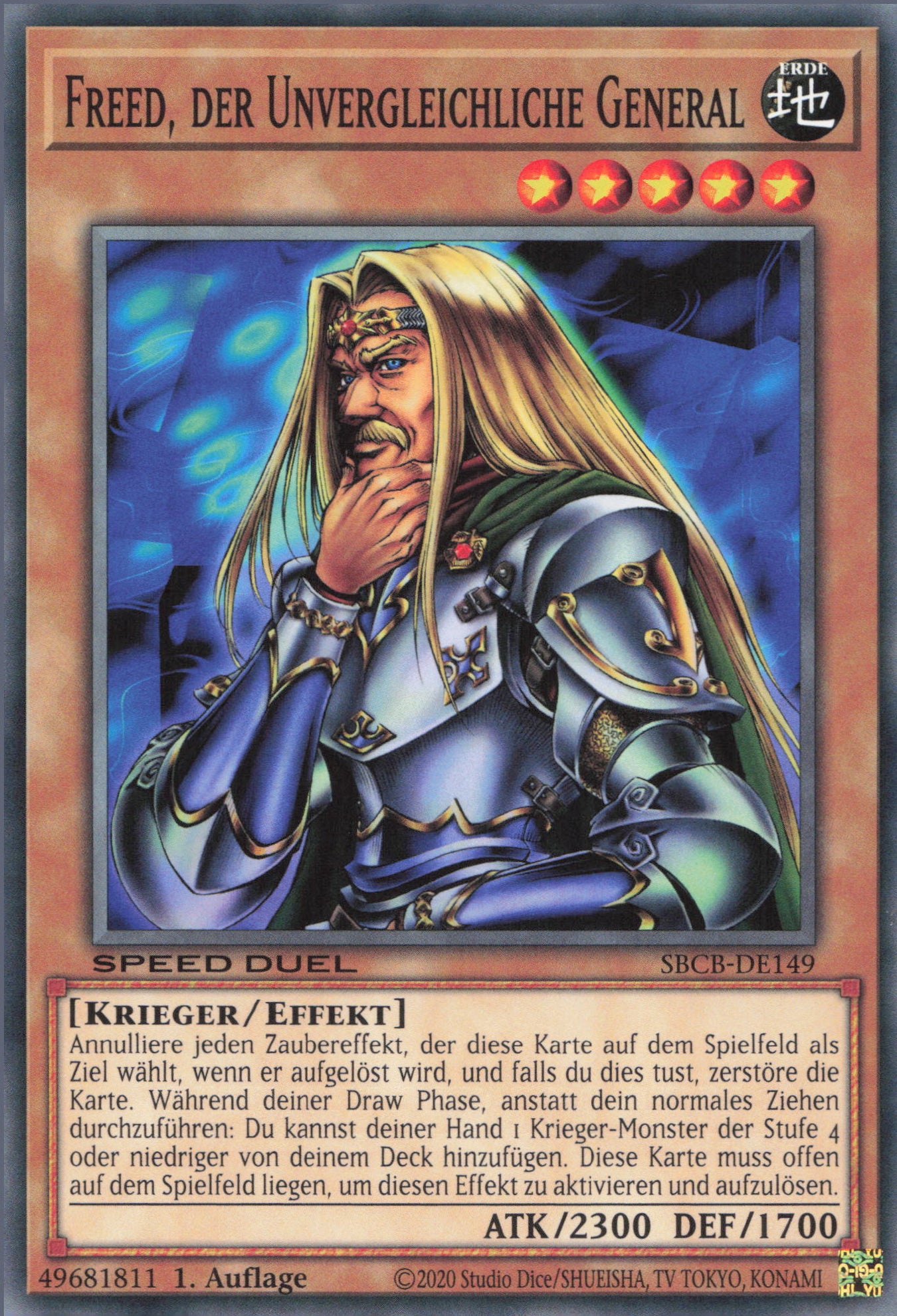 Yu-Gi-Oh! Freed, der Unvergleichliche General