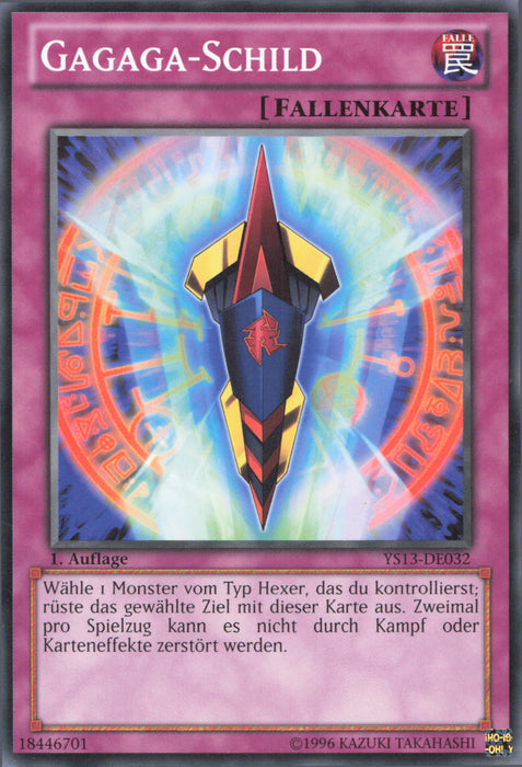 Gagaga-Schild YS13-DE032 Common
