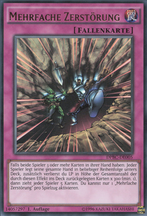 Mehrfache Zerstörung DPBC-DE005 Ultra Rare