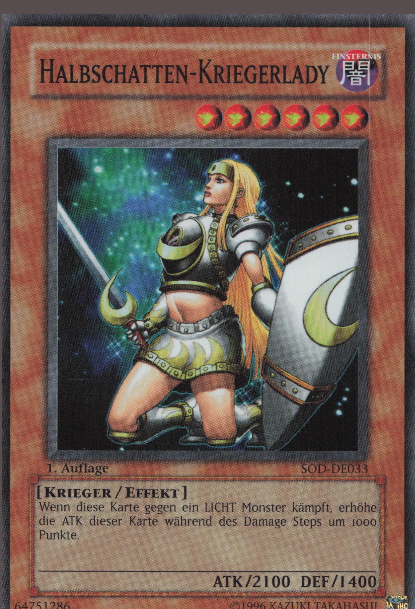 Yu-Gi-Oh! Halbschatten-Kriegerlady