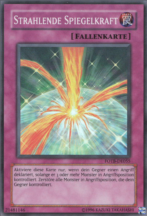 Strahlende Spiegelkraft (V.1) FOTB-DE055 Super Rare