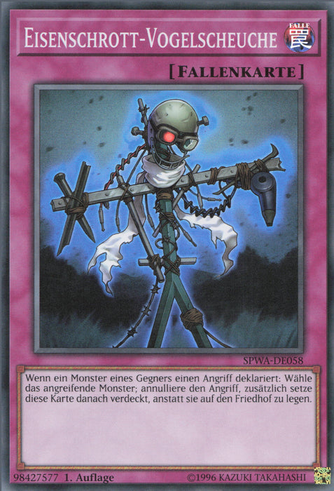 Eisenschrott-Vogelscheuche SPWA-DE058 Super Rare