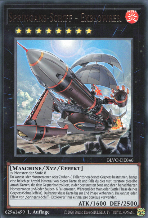 Springans-Schiff - Exblowrer BLVO-DE046 Ultra Rare