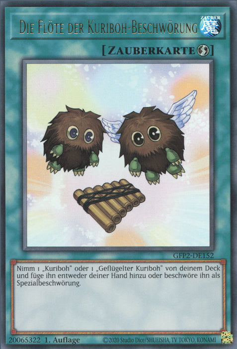 Die Flöte der Kuriboh-Beschwörung GFP2-DE152 Ultra Rare