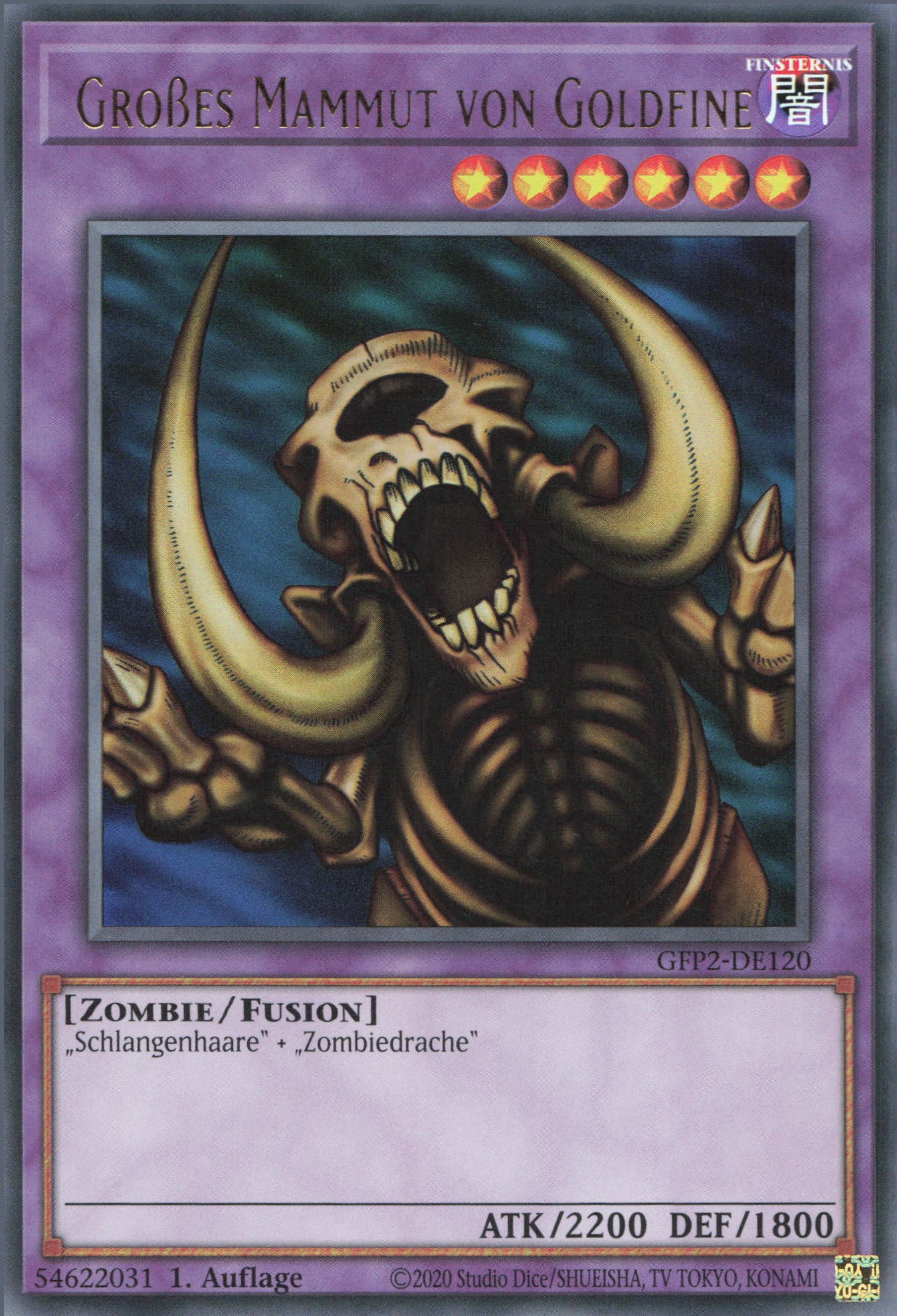 Yu-Gi-Oh! Großes Mammut von Goldfine