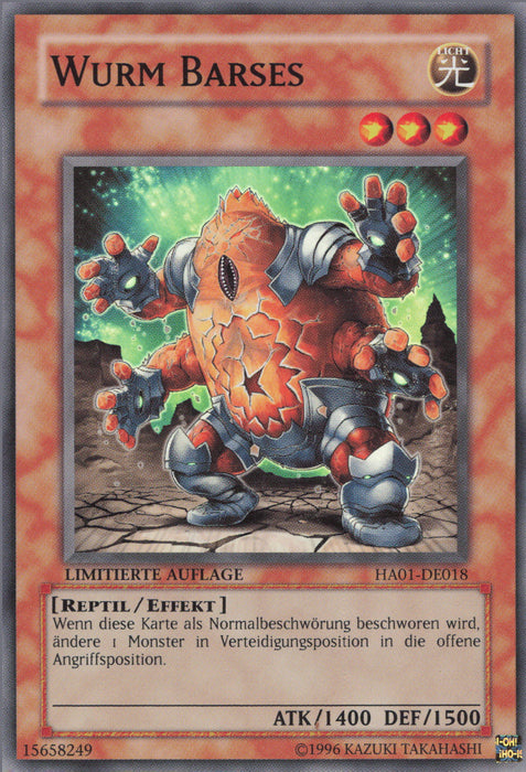 Wurm Barses HA01-DE018 Super Rare