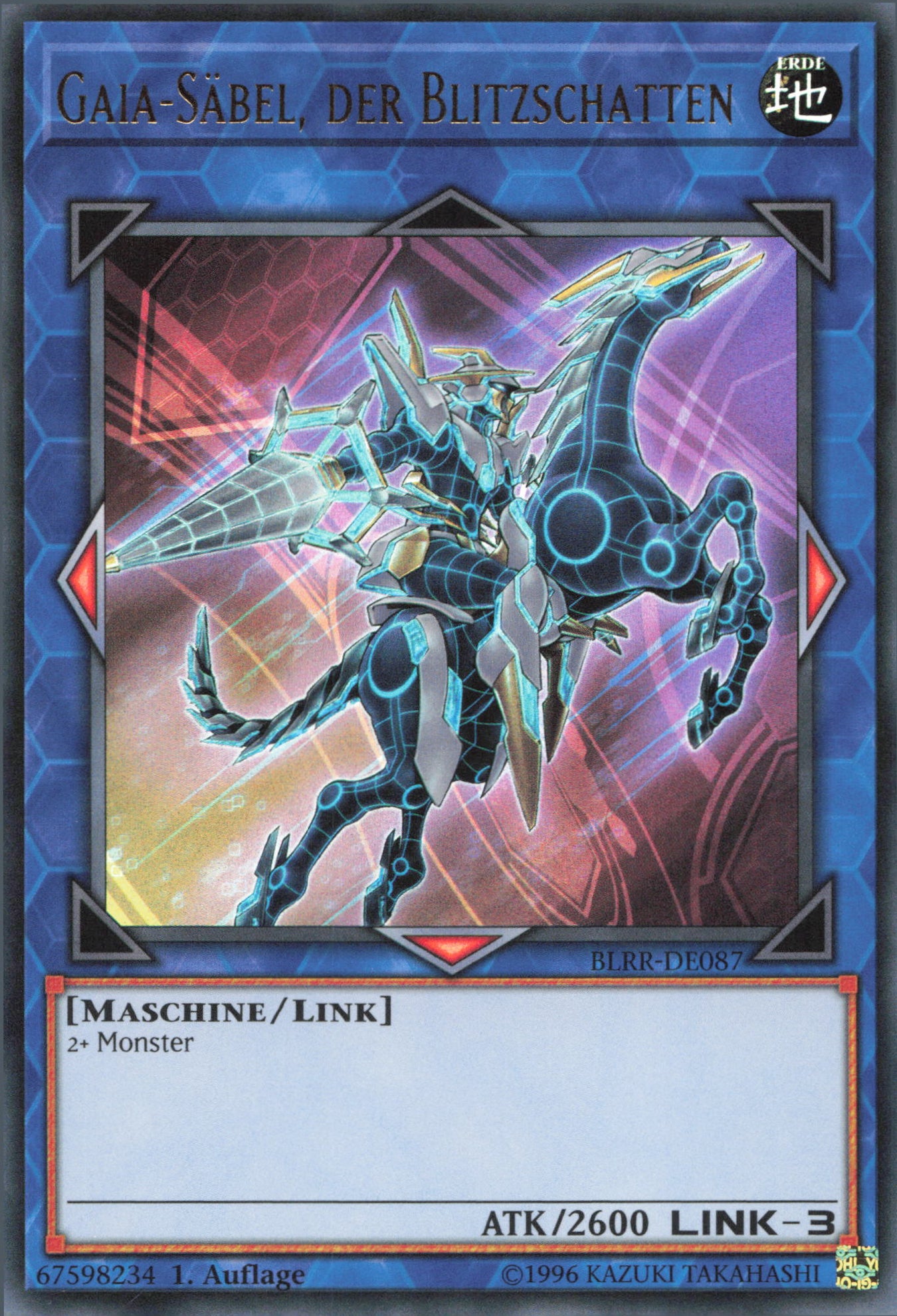 Yu-Gi-Oh! Gaia-Säbel, der Blitzschatten