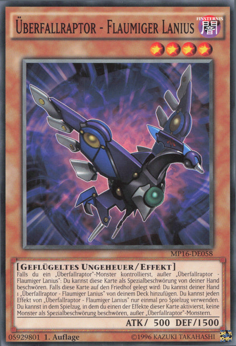 Überfallraptor - Flaumiger Lanius MP16-DE058 Common