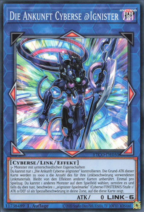 Die Ankunft Cyberse @Ignister ETCO-DE050 Super Rare