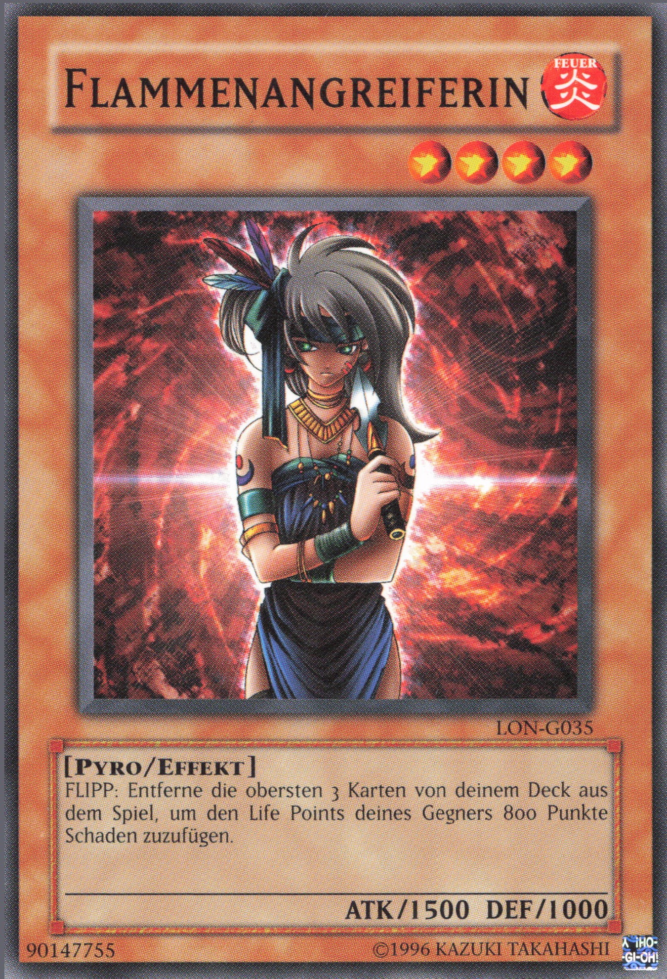 Yu-Gi-Oh! Flammenangreiferin