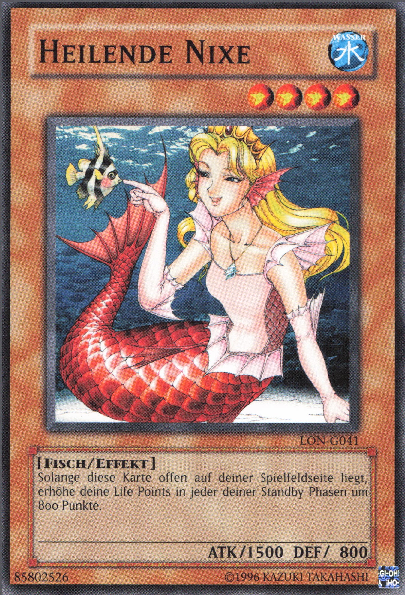 Yu-Gi-Oh! Heilende Nixe