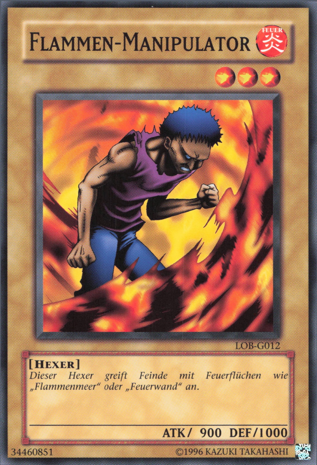 Yu-Gi-Oh! Flammen-Manipulator (V.1)