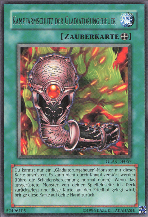 Kampfarmschutz der Gladiatorungeheuer GLAS-DE057 Rare