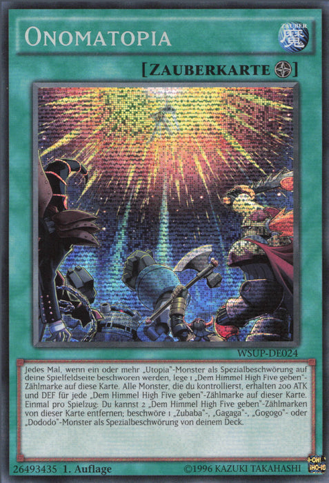 Onomatopia WSUP-DE024 Secret Rare
