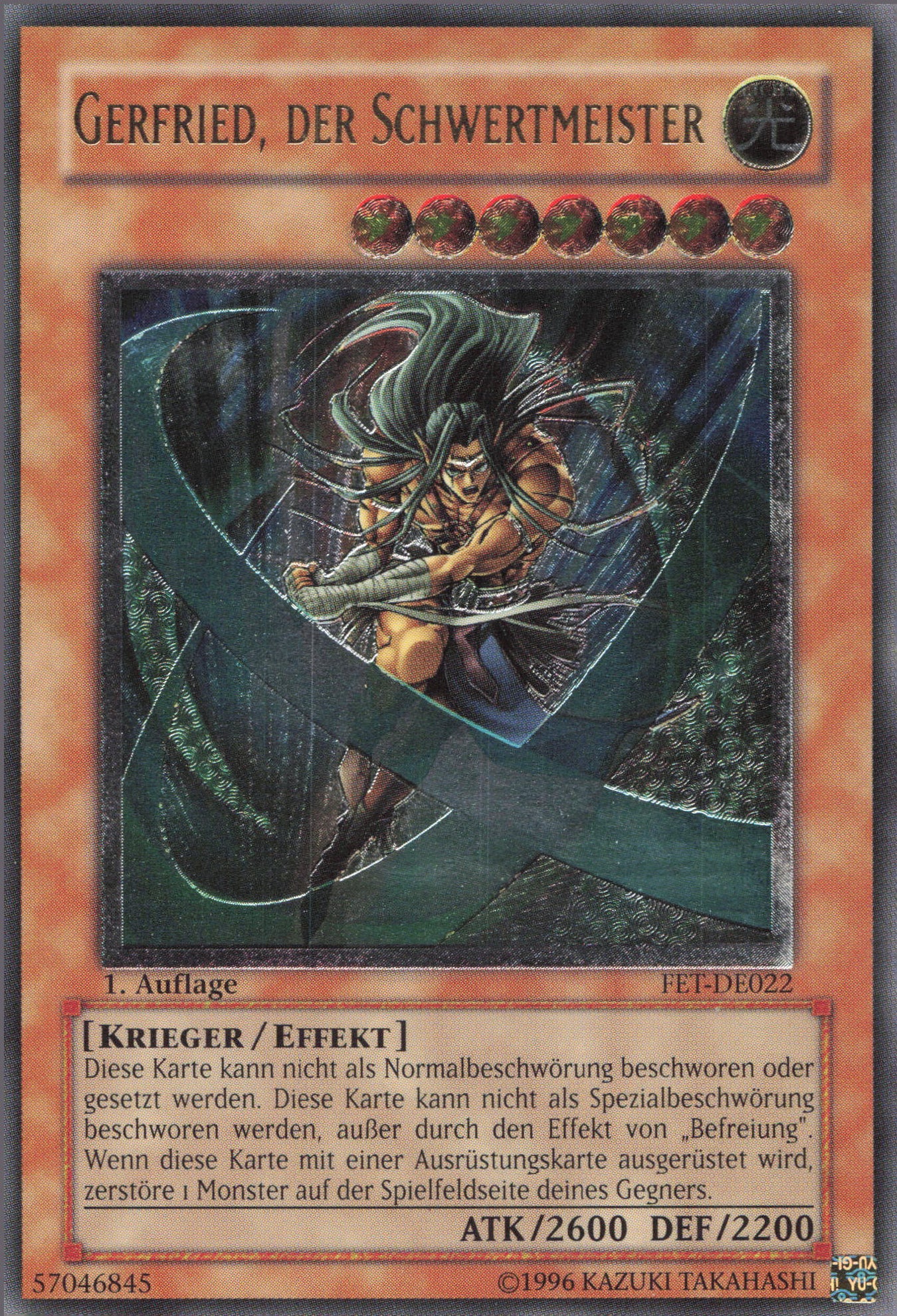 Yu-Gi-Oh! Gerfried, der Schwertmeister (V.2)