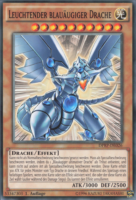 Leuchtender Blauäugiger Drache DPRP-DE026 Common