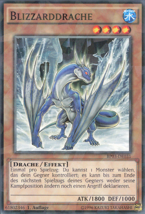 Blizzarddrache (V.2) BP03-DE031 Shatterfoil