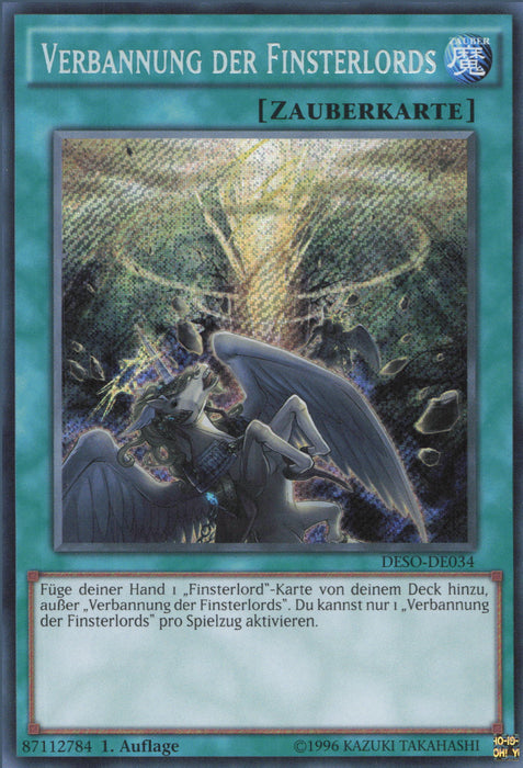 Verbannung der Finsterlords DESO-DE034 Secret Rare