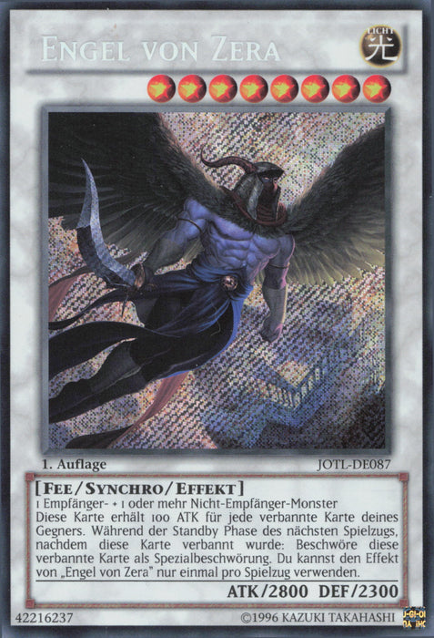 Engel von Zera JOTL-DE087 Secret Rare