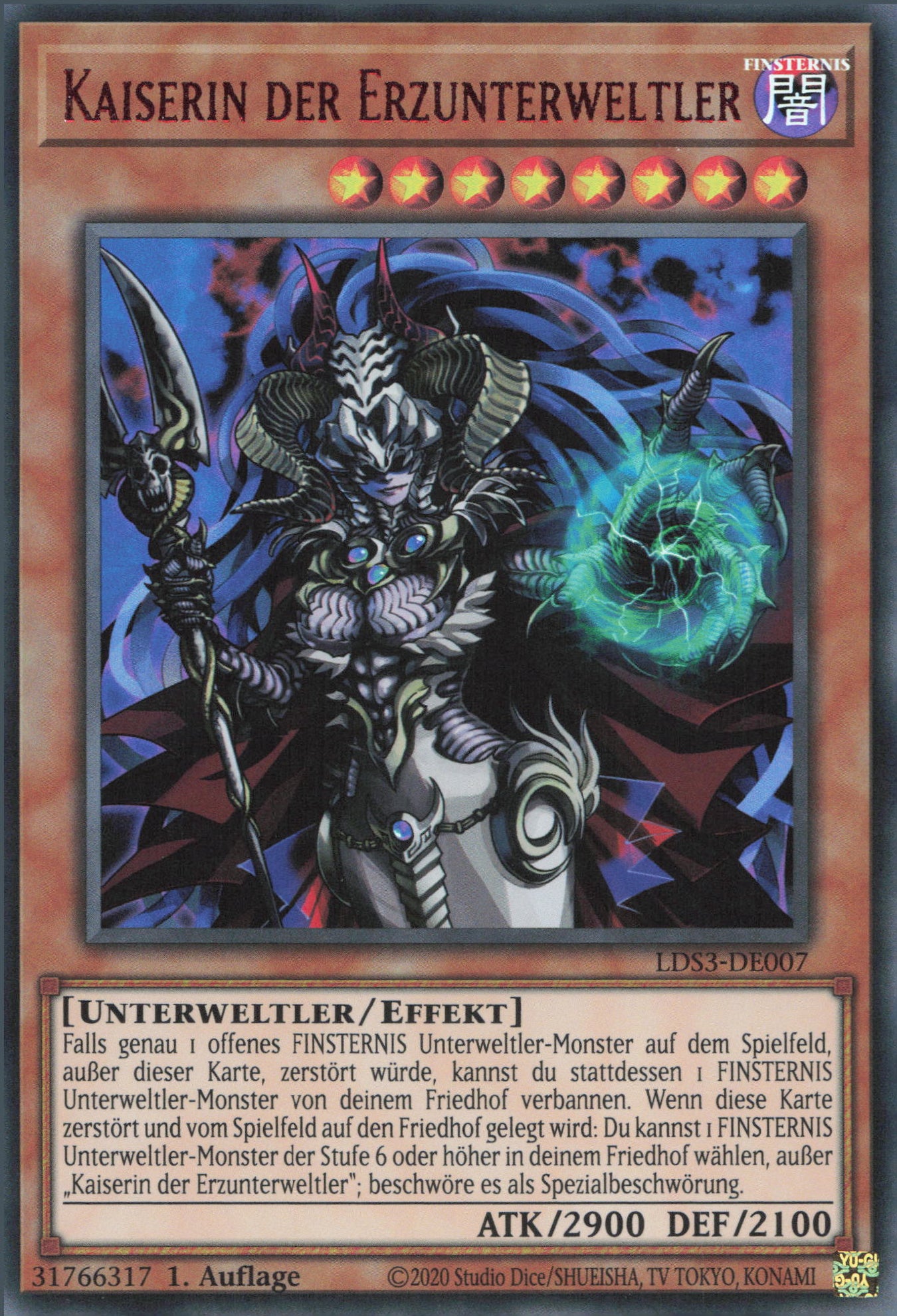 Yu-Gi-Oh! Kaiserin der Erzunterweltler (V.2)