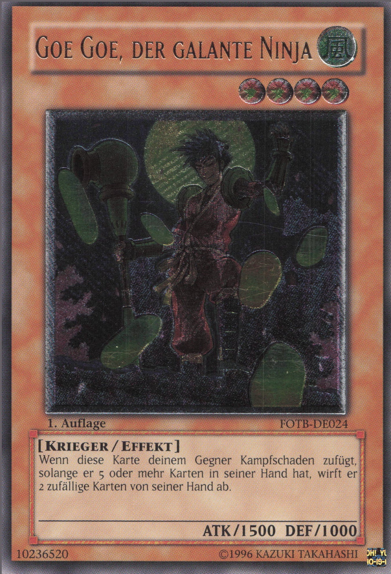 Yu-Gi-Oh! Goe Goe, der galante Ninja (V.2)
