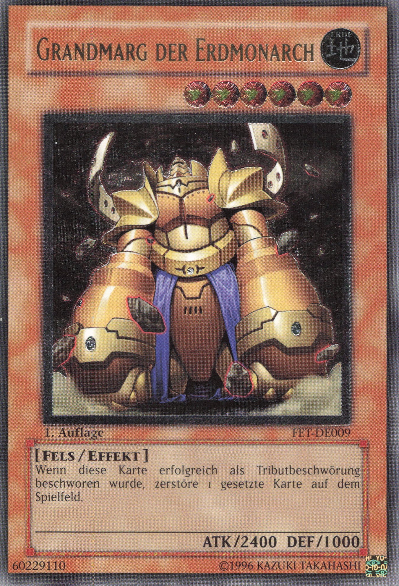 Yu-Gi-Oh! Grandmarg der Erdmonarch (V.2)