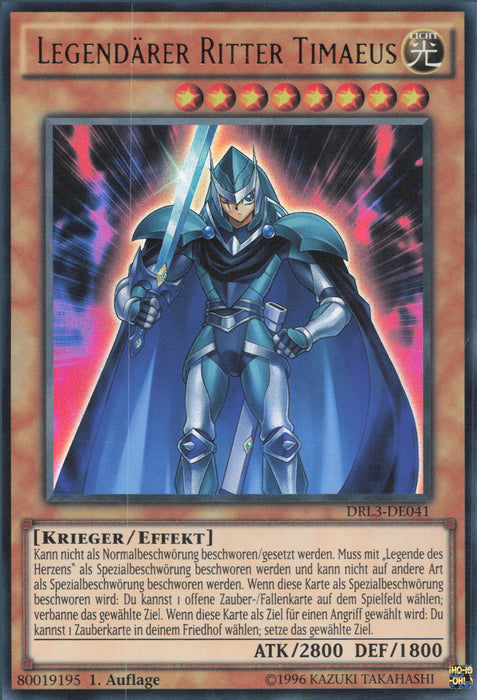 Legendärer Ritter Timaeus DRL3-DE041 Ultra Rare