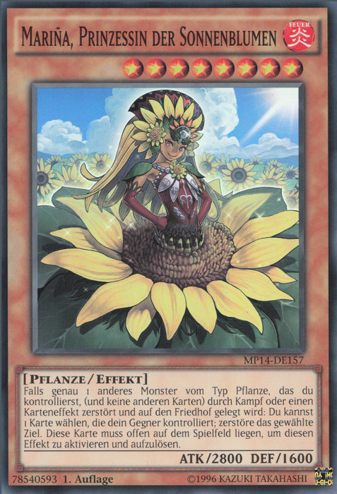 Mariña, Prinzessin der Sonnenblumen MP14-DE157 Super Rare