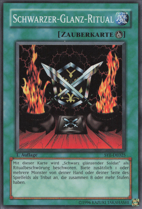 Schwarzer-Glanz-Ritual SYE-DE025 Super Rare