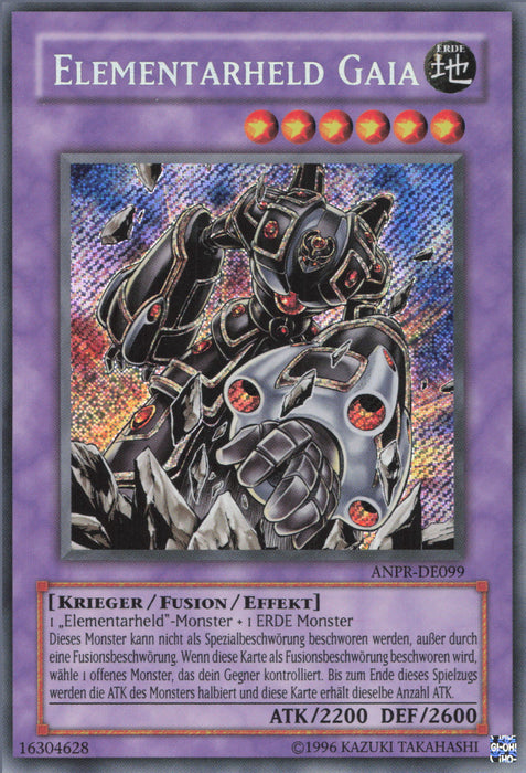 Elementar-HELD Gaia ANPR-DE099 Secret Rare