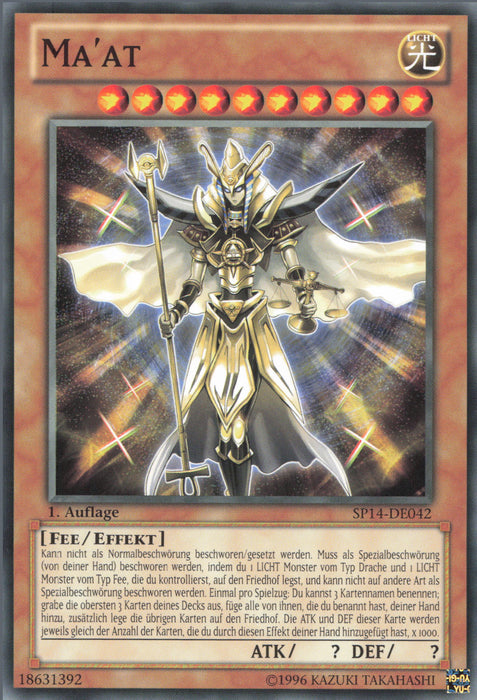 Ma'at (V.1) SP14-DE042 Common