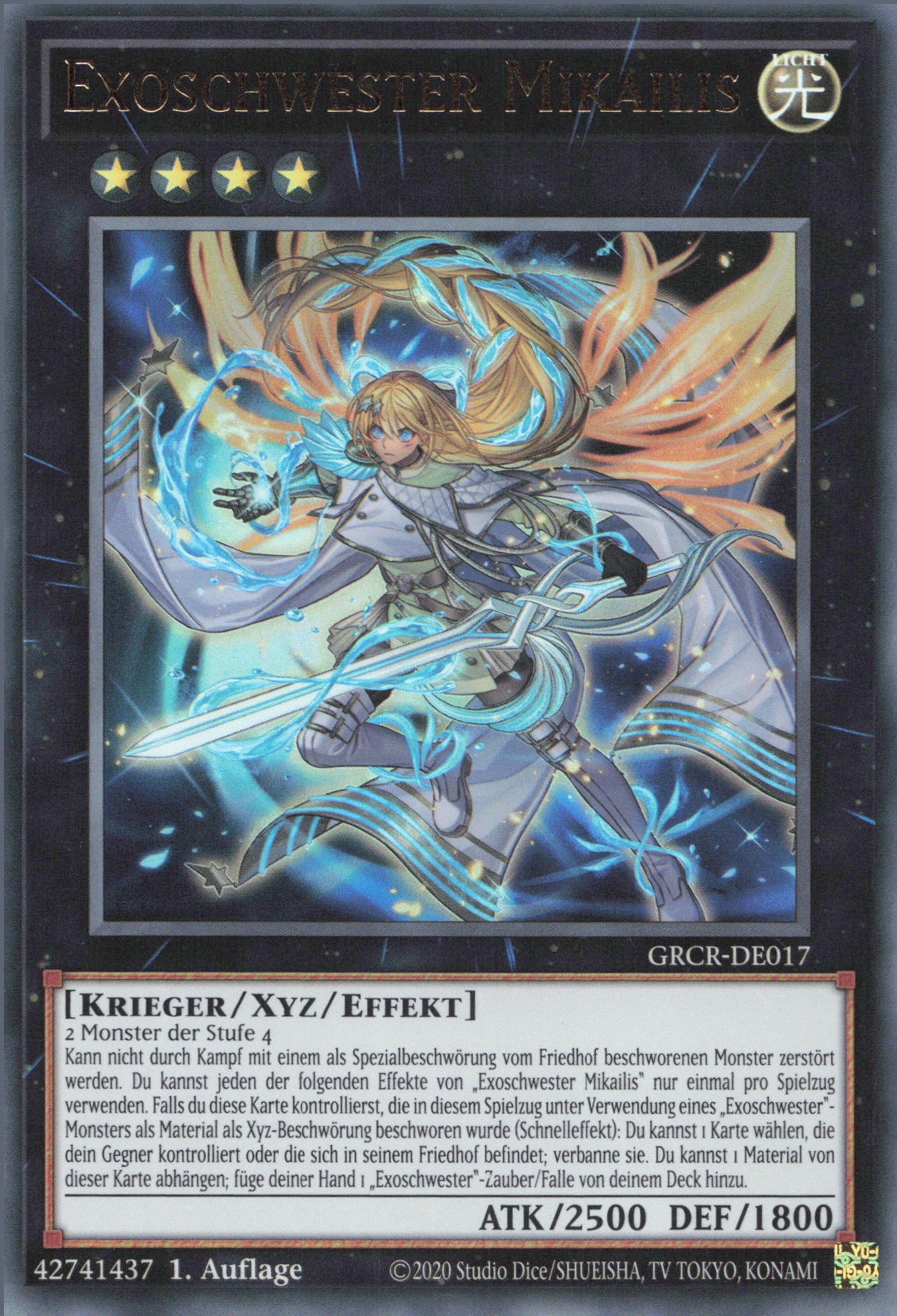 Yu-Gi-Oh! Exoschwester Mikailis (V.1)