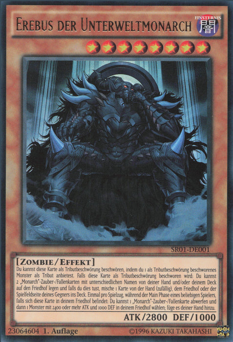 Erebus der Unterweltmonarch SR01-DE001 Ultra Rare