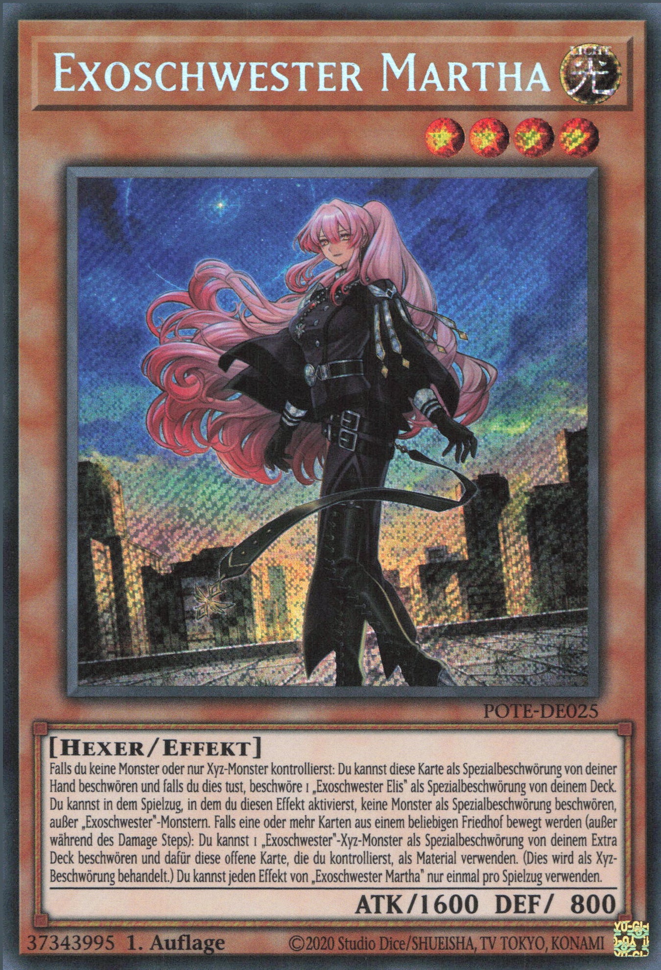 Yu-Gi-Oh! Exoschwester Martha (V.1)