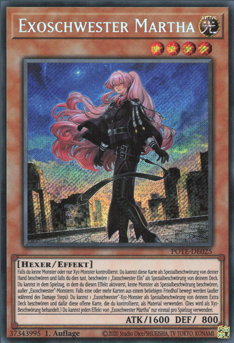 Exoschwester Martha (V.1) POTE-DE025 Secret Rare