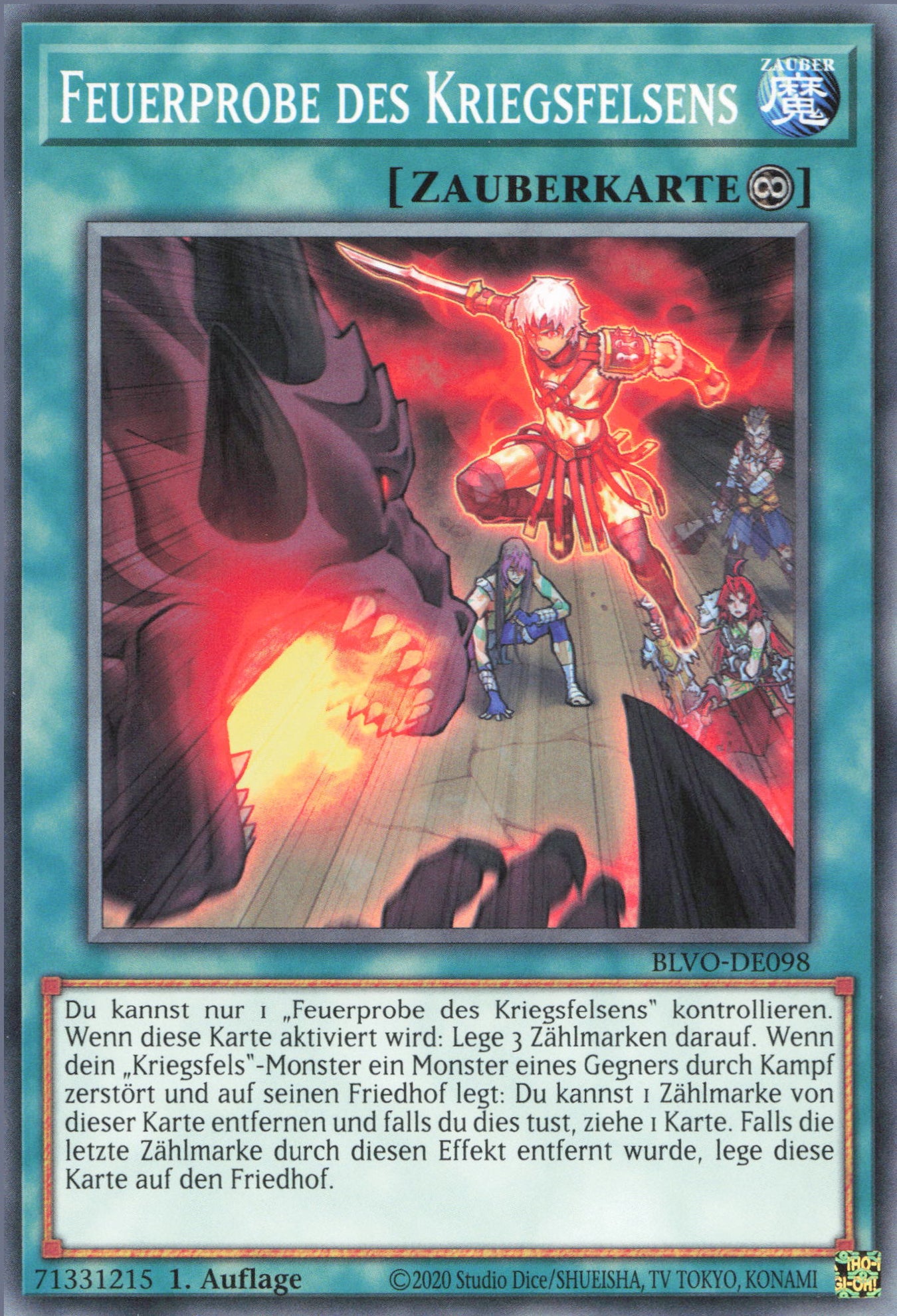 Yu-Gi-Oh! Feuerprobe des Kriegsfelsens