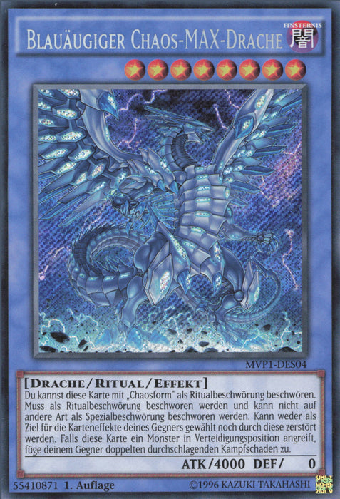 Blauäugiger Chaos-MAX-Drache (V.3) MVP1-DES04 Secret Rare