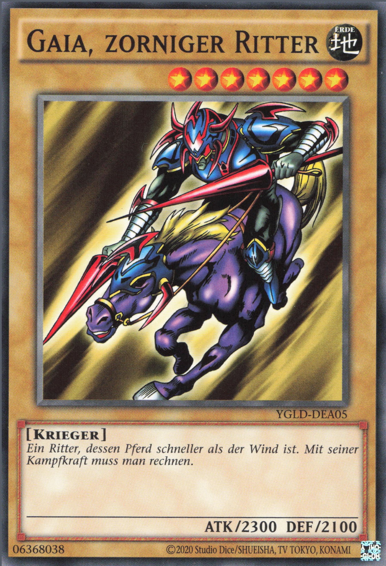 Yu-Gi-Oh! Gaia, zorniger Ritter