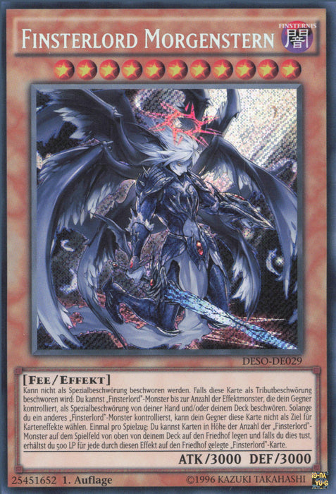 Finsterlord Morgenstern DESO-DE029 Secret Rare