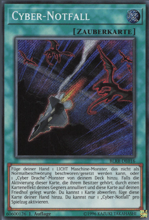 Cyber-Notfall BLRR-DE016 Secret Rare