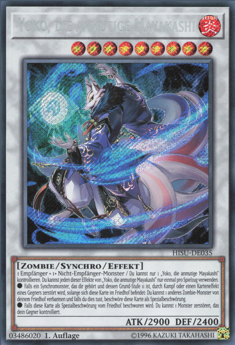 Yoko, die anmutige Mayakashi HISU-DE035 Secret Rare