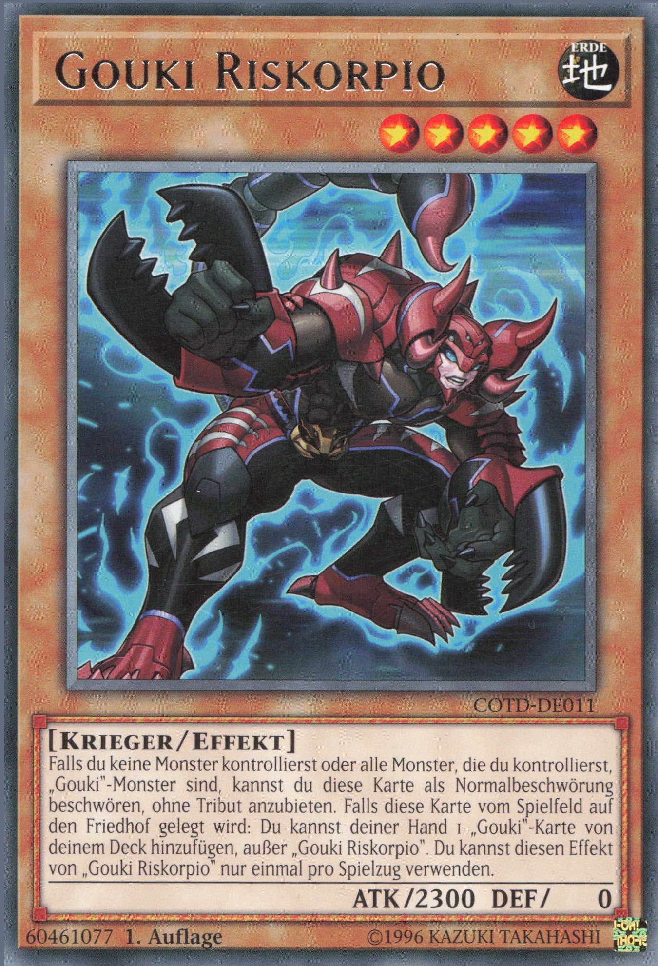 Yu-Gi-Oh! Gouki Riskorpio