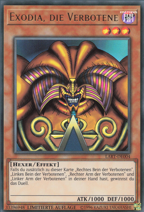 Exodia, die Verbotene LART-DE004 Ultra Rare