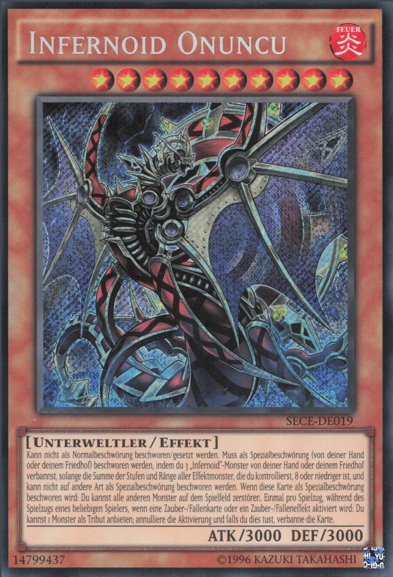 Yu-Gi-Oh! Infernoid Onuncu