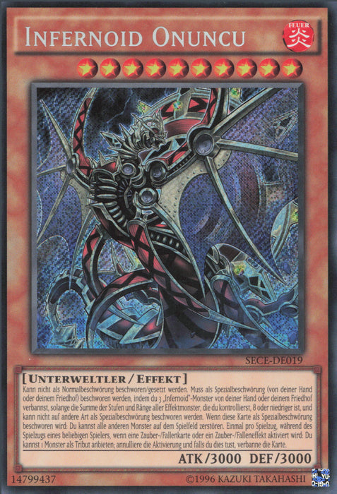 Infernoid Onuncu (V.1) SECE-DE019 Secret Rare