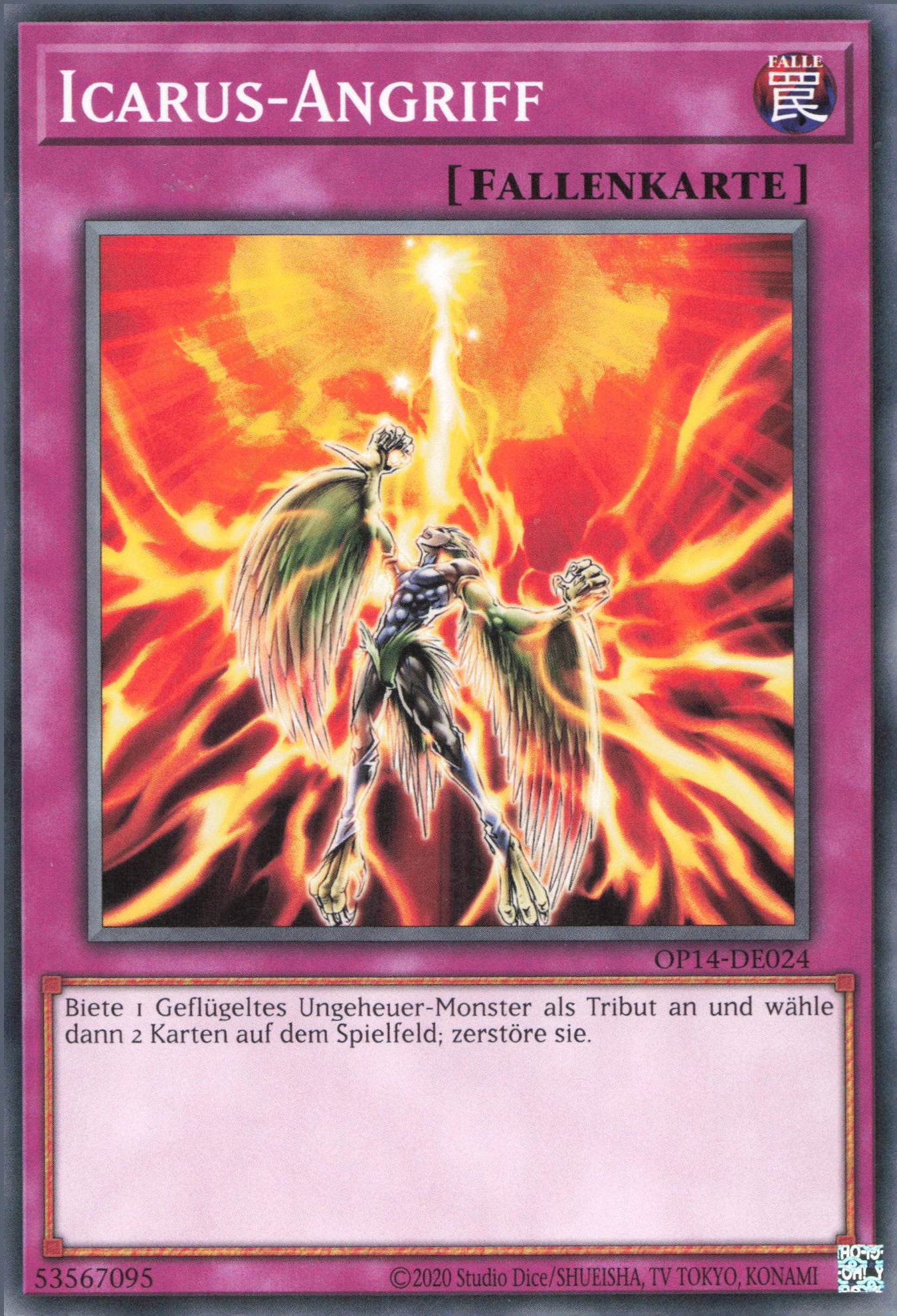 Yu-Gi-Oh! Icarus-Angriff